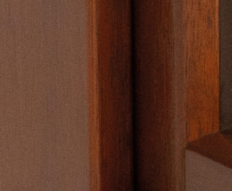 Detailansicht des TopLine-Fensters mit Fokus auf der Oberflächenveredelung.