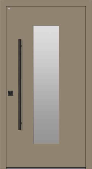 Premium Holz-Aluminium Haustürmodell Berlin